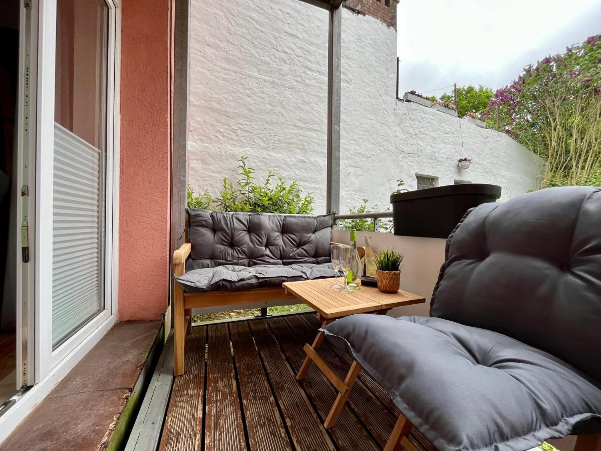 Apartment Meeresbrise Mit Balkon Хузум Экстерьер фото